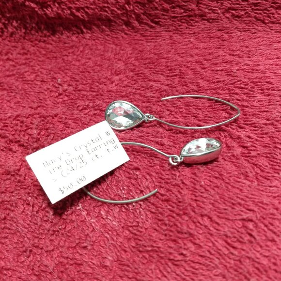 Teardrop Earrings Macy's $50 Retail ~ New With Tags - Picture 5 of 8
